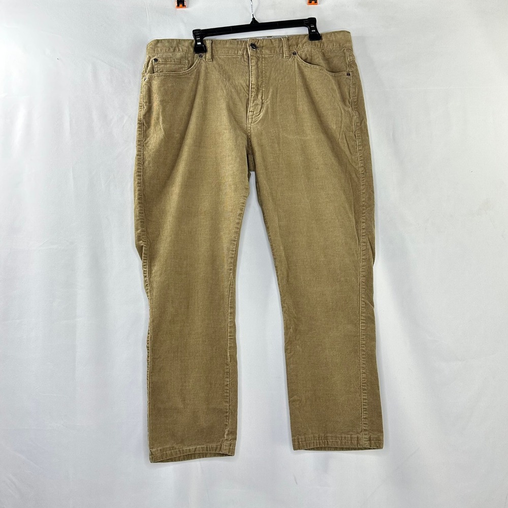 Peter Millar 38 Corduroy Pants Tan Classic Preppy Luxury Ivy League Heritage
